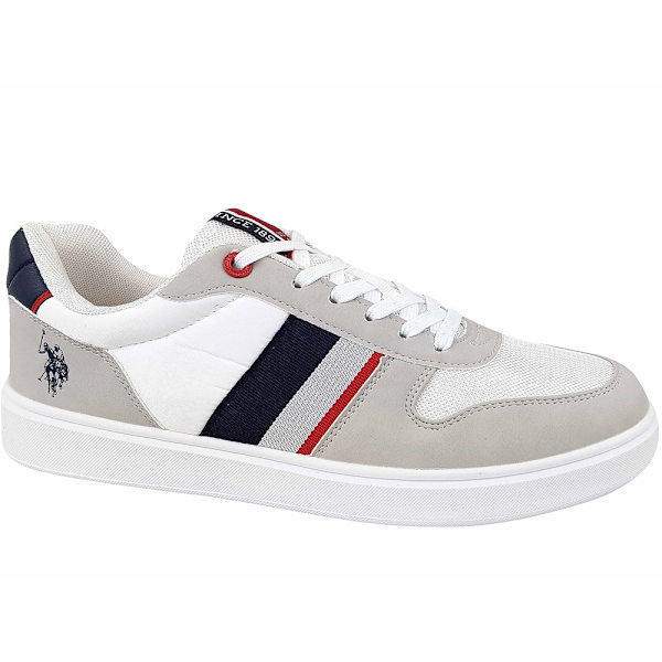 Lågskor U.S. Polo Assn ROKKO003LGRWHI01 Gråa 43