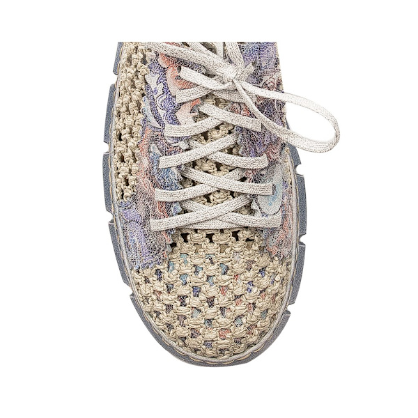 Sneakers low Maciejka 0585006001 Gul,Flåde 41