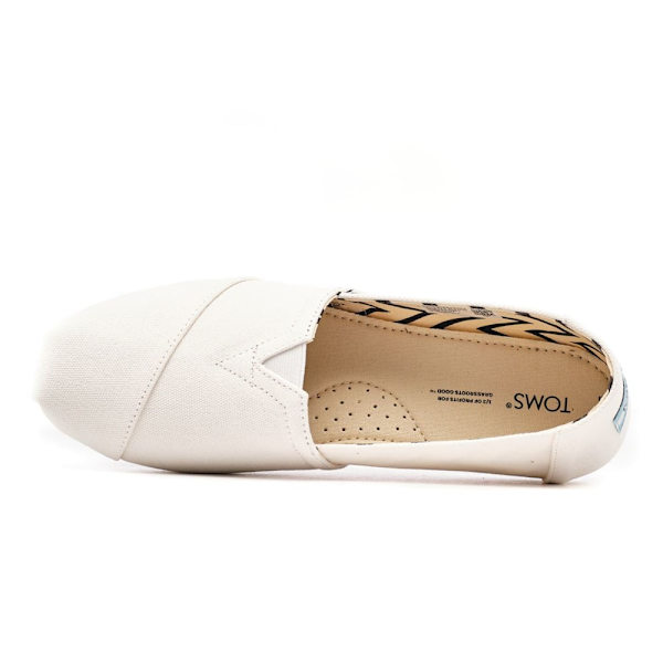 Sneakers low Toms Alpargata Hvid 36.5