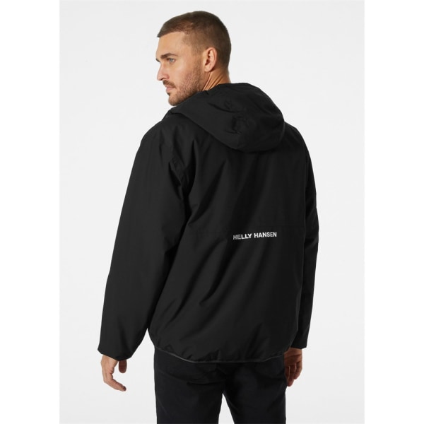 Jakker Helly Hansen Ervik Ins Rain Jacket Sort 179 - 185 cm/L