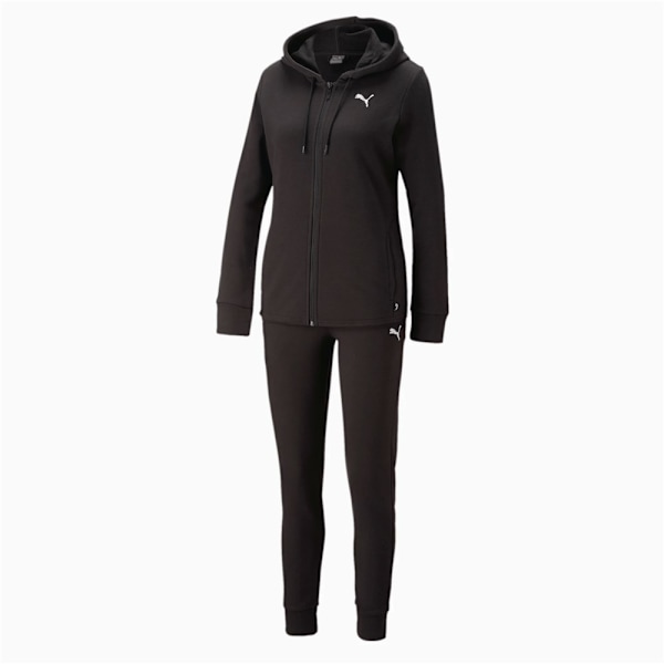 Træningsdragter Puma Classic Hooded Sort 170 - 175 cm/M