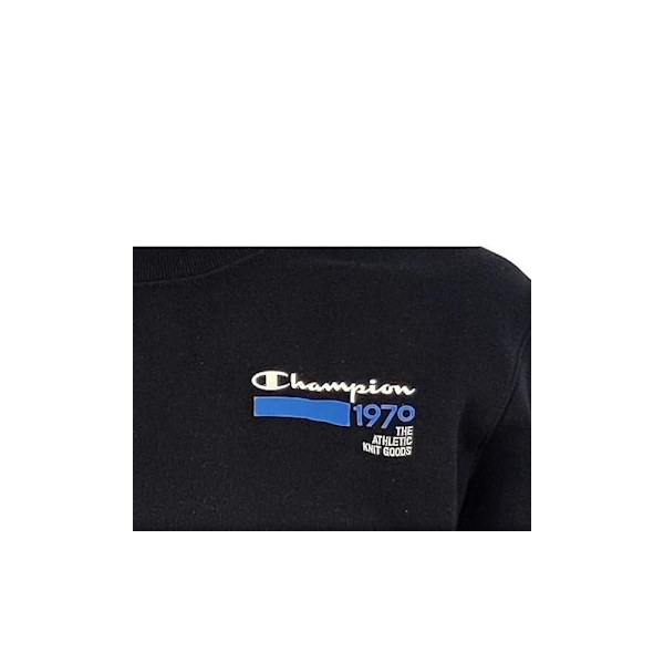 Puserot je Fleecet Champion Crewneck Sweatshirt Mustat 173 - 177 cm/S