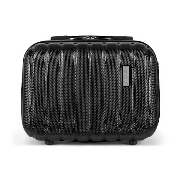 Ufferter Solier Kuferek Podróżny Mały Abs STL902 Czarny Sort