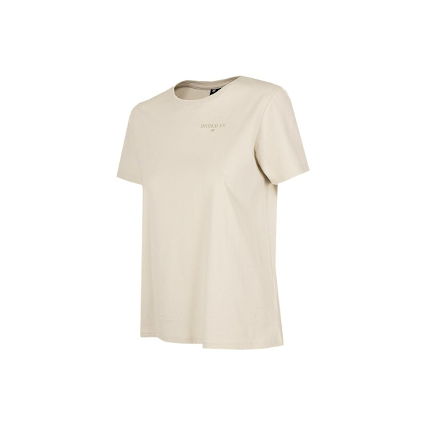 T-shirts 4F TSD028 Beige 162 - 165 cm/XS