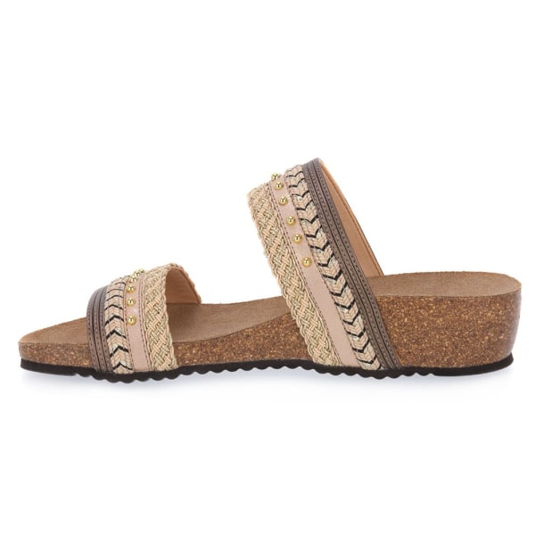 Tofflor Grünland Bronzo 70MEMI Bruna,Beige 38