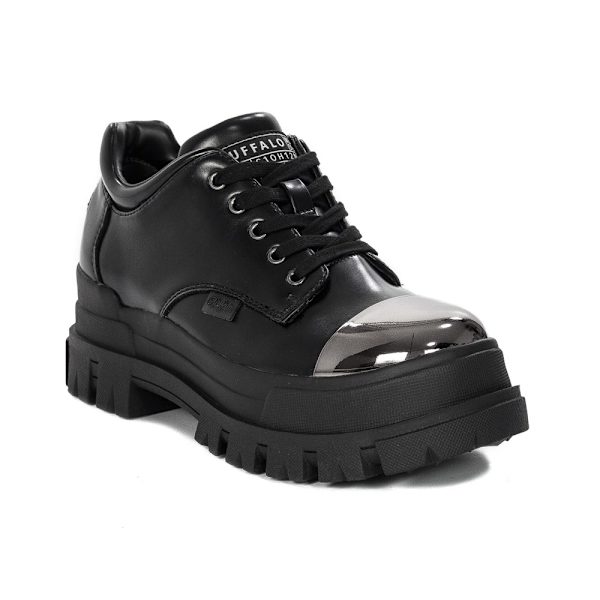 Kengät Buffalo Aspha Cls Steel Mustat 40