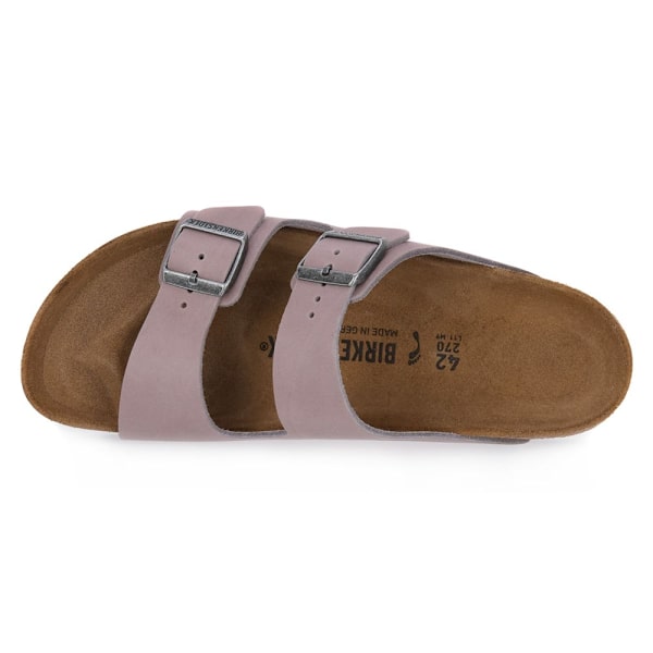 Rantakengät Birkenstock Arizona Vintage Wood Stone Cal S Vaaleanpunaiset 43