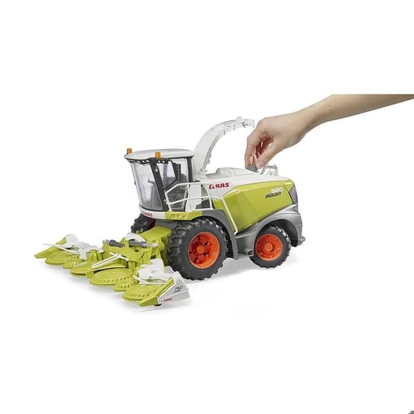 Claas Jaguar 980 - BRUDER - Diesel V12 - Lelut lapsille Grön