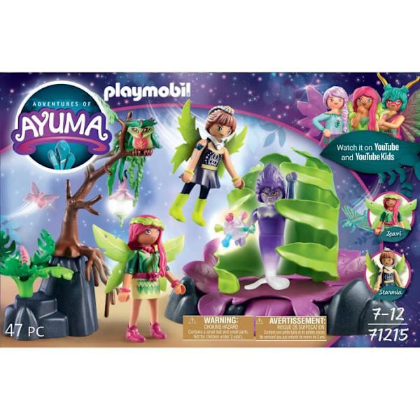 PLAYMOBIL - 71215 - Ayuma - Taikaansakasvi - 47 kpl - Sekalaiset - 7-vuotiaat ja sitä vanhemmat Flerfärgad