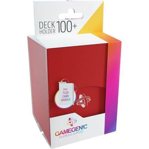 Gamegenic Deck Holder Deck Box (Holder 100 Ærmer) - Rød