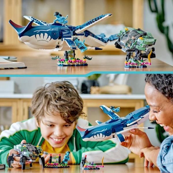 LEGO® Avatar 75579 Payakan the Tulkun och Crabsuit, Leksak med djurfigur, The Way of Water Vit