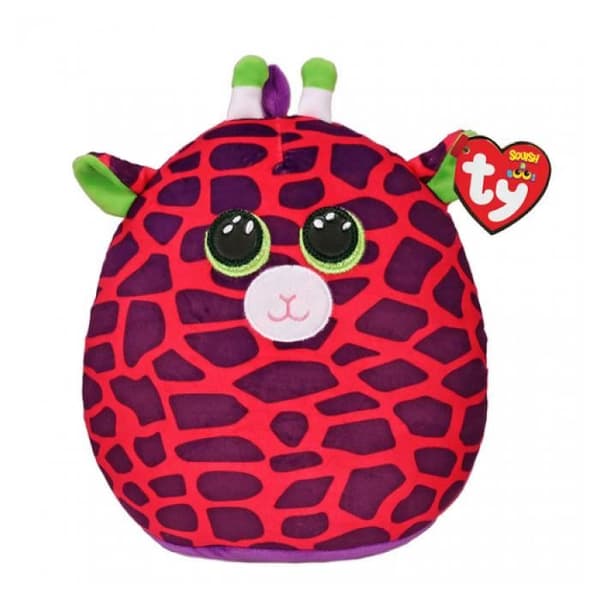 Coussin Squish A Boos Small - Gilbert la Girafe - Rød - TY - Barn - Indendørs