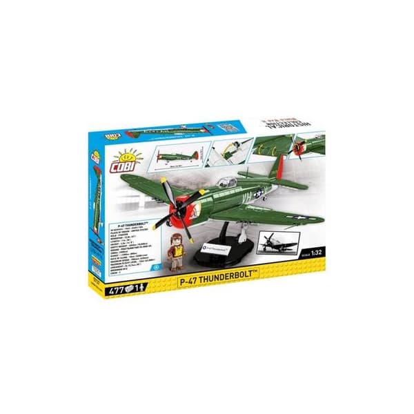 Model - COBI - P-47 THUNDERBOLT - 477 dele - At samle selv - Blandet 6 år og op