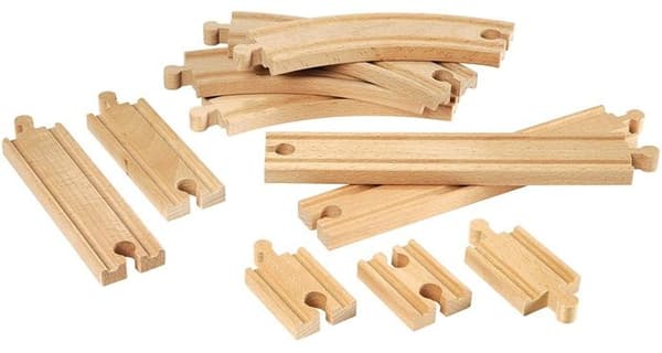 BRIO Evolution nybörjarlåda - 11 skenor-7312350334012-Från 3 år beige