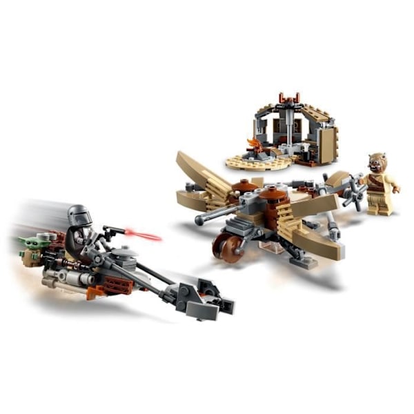 LEGO® Star Wars™ The Mandalorian Conflict at Tatooine 75299 Byggset med baby Yoda Barnminifiguren, säsong 2