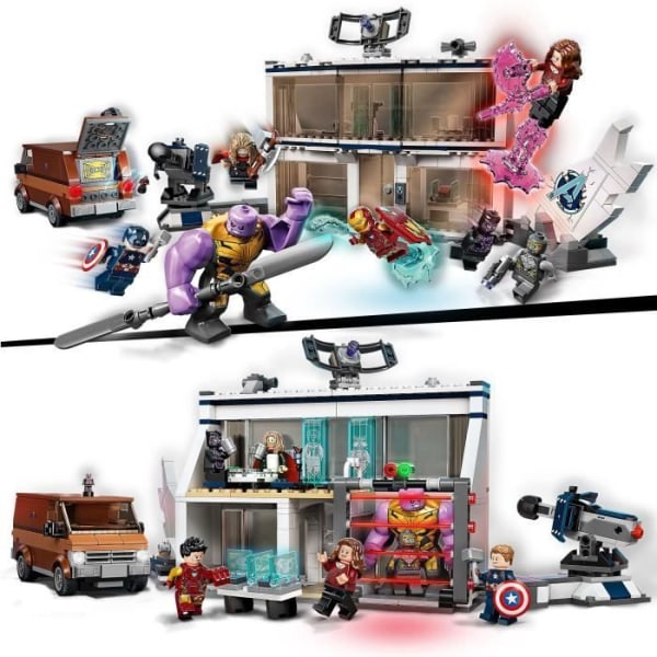 LEGO® 76192 Marvel Super Heroes™ Avengers: Endgame Final Stand Building Set med Thanos och 6 minifigurer