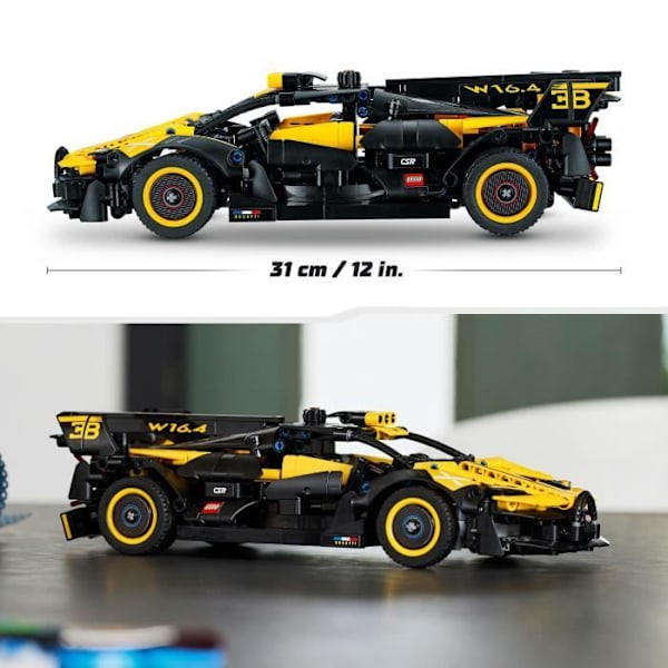 LEGO® Technic 42151 Bugatti Bolide, Billegetøj, Racing, Bygbar Model Vit