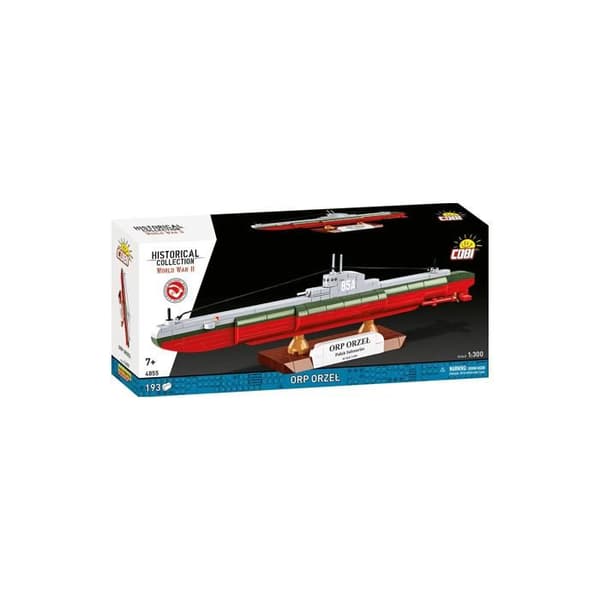 COBI 4855 - ORP ORZEL - MONIVÄRINEN ALUS - RAKENNUSLEIKKI