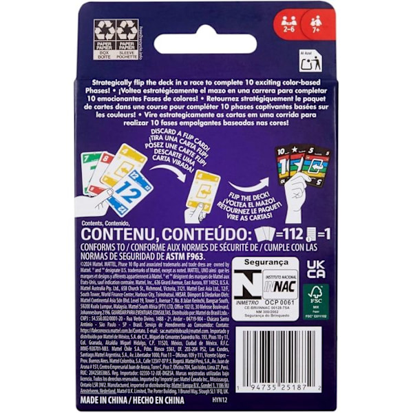Fas 10 Flip Card Game