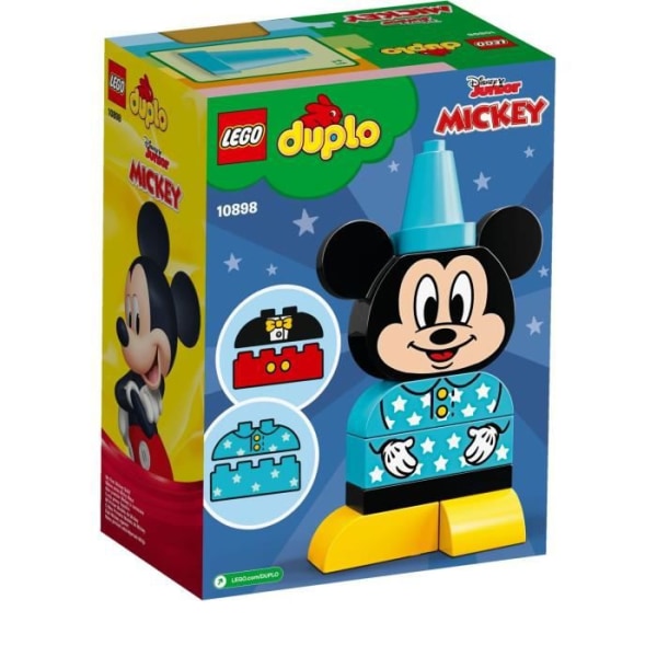 LEGO® DUPLO® 10898 Min första Musse Pigg att bygga - Disney Flerfärgad