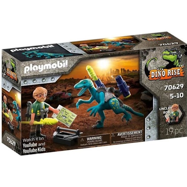 PLAYMOBIL - 70629 - Dino Rise - Deinonychus - Mixed - 5 vuotta - 19 kpl Flerfärgad