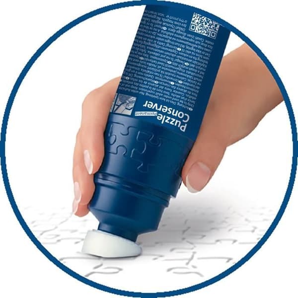 Palapeliliima 200 ml - Ravensburger - Pulmatarvike - Kokoa palapeli - Helppo levitys - käyttövalmis Blå