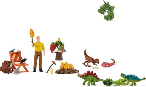 SCHLEICH - Dinosaurs adventskalender - 98644 - Dinosaurs Range Multifarvet
