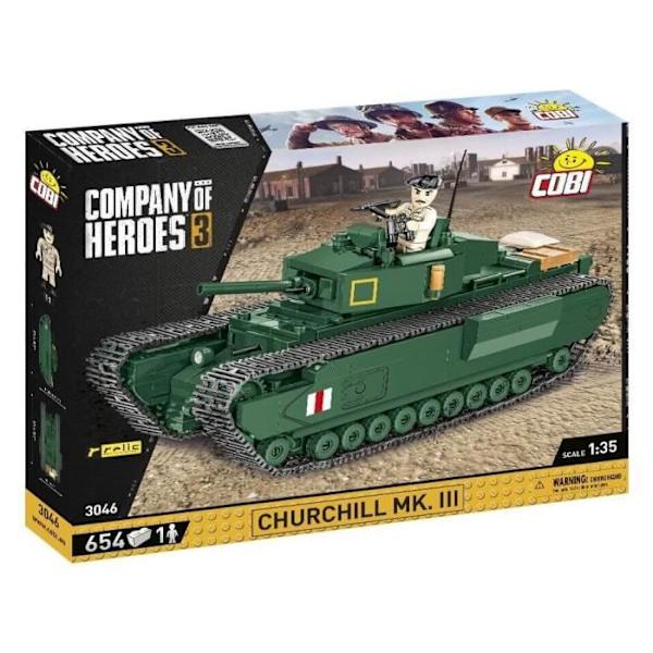 COBI COMPANY OF HEROES 3046 - CHURCHILL MK.III