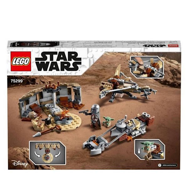 LEGO® Star Wars™ The Mandalorian Conflict at Tatooine 75299 Byggset med baby Yoda Barnminifiguren, säsong 2