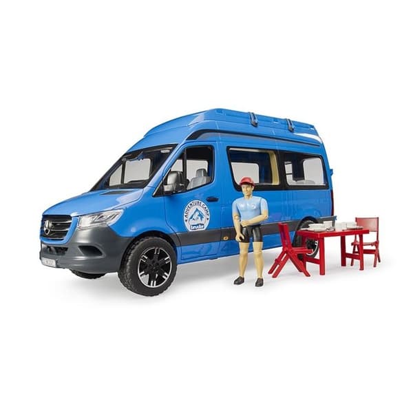 MB Sprinter Retkeilyauto kuljettajalla