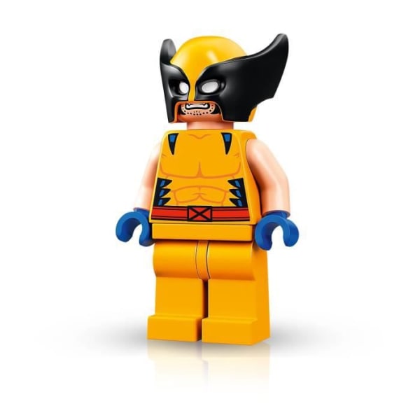 LEGO 76202 Marvel Wolverines robotrustning, actionfigurset, samlarleksak för barn 7+