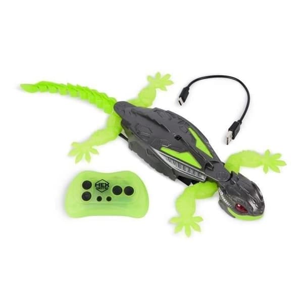 SPIN MASTER GECKO Hex Bots Grönt och grått