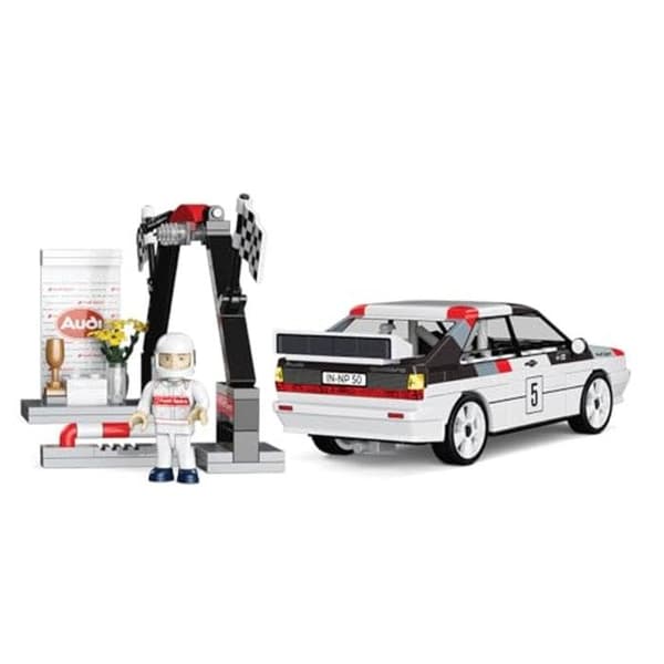Malli - COBI - Audi Quattro Groupe 4 (1981) - Mittakaava 1:35 - 167 osaa - Audi-lisenssi
