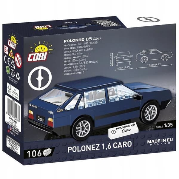 COBI 24589 FSO Polonez 1.6 CARO lejer