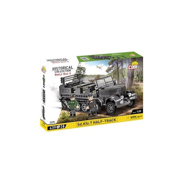 COBI 2275 - Sd. Kfz.7 HALF-TRACK Grå