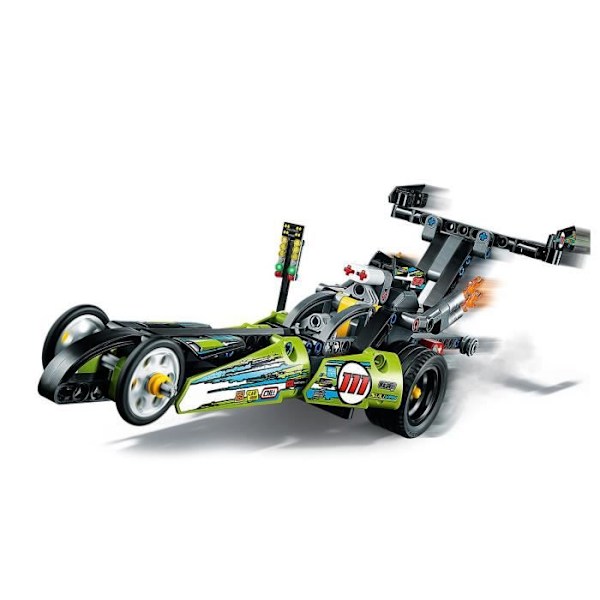 LEGO® Technic 42103 Dragster, racerbil, køretøj, byggelegetøj til drenge og piger fra 7 år og opefter Flerfärgad