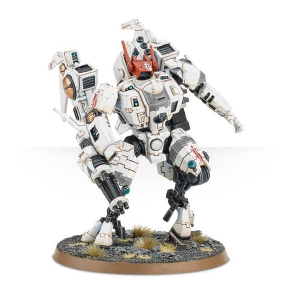 Spilfigur - GAMES WORKSHOP - GAW56-22 - Warhammer 40k - Tau Commander - Plastisk