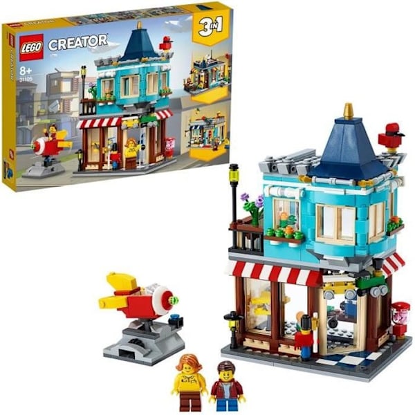 LEGO® Creator - Keskustan lelukauppa - 554 osaa - Monivärinen Flerfärgad