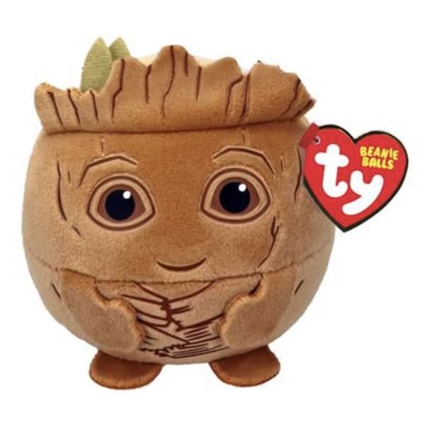 Pienet Marvel Puffies - Groot - TY - Pelihahmo - Ruskea