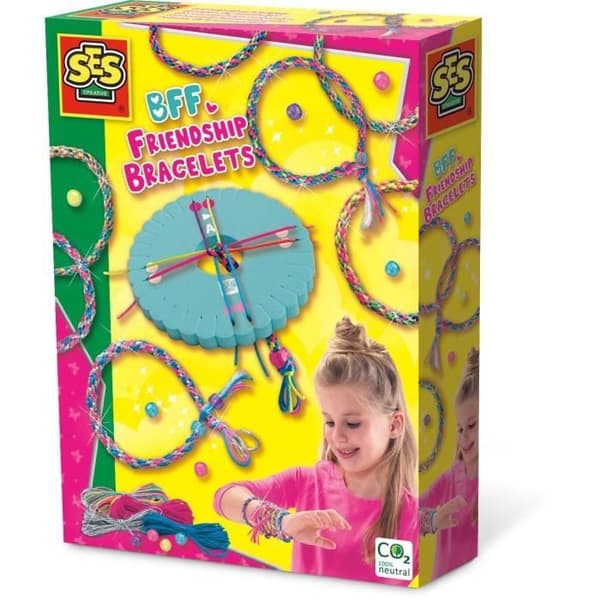 SES CREATIVE - Ystävyyden BFF-rannekkeet Flerfärgad