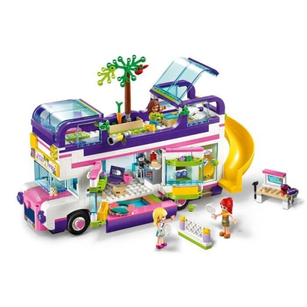 LEGO® Friends 41395 Vänskapsbuss med dockskåp, leksak med pool och rutschkana, för barn från 8 år