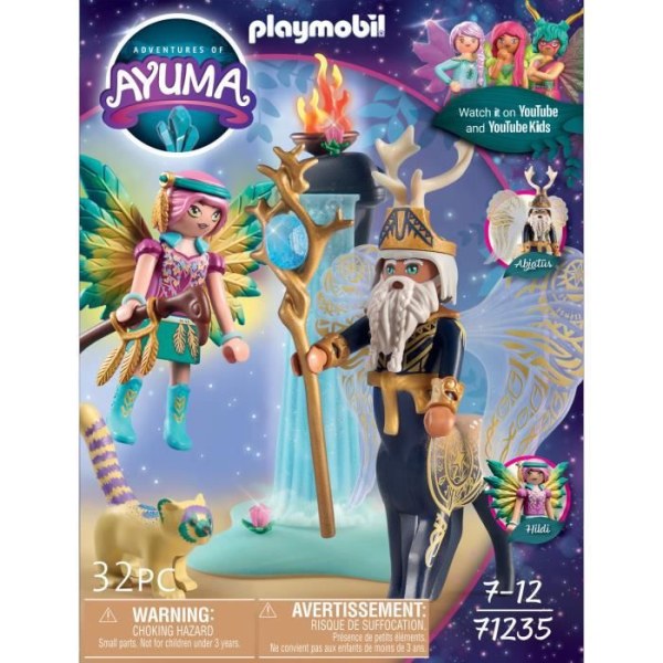 PLAYMOBIL - 71235 - AYUMA - Kentauri ritarikeiju Hildin kanssa Flerfärgad