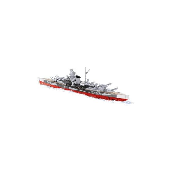 COBI 4853 - TAISTELULAIVA TIRPITZ - RAKENNUSPELI - PUNAINEN JA HARMAA