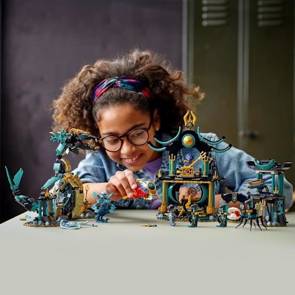 LEGO® 71755 NINJAGO® Temple of the Endless Sea med Ninja Kai – barnleksak 9 år och uppåt Flerfärgad