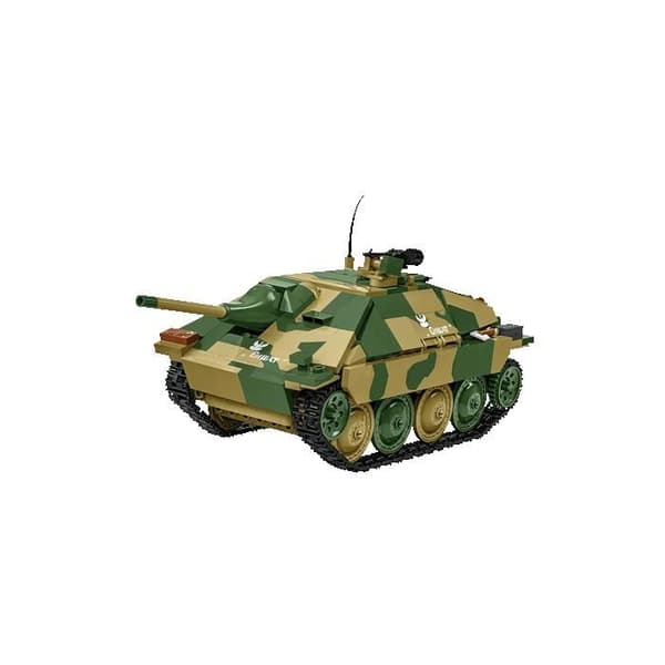 Byggesæt - COBI - COBI 2670 - Jagdpanzer 38(t) "Chwat" - Grøn - At samle selv Grön