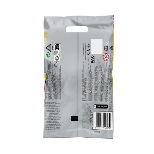 LEGO® 41958 DOTS dekorationsplattor DOTS - serie 7, väska, obegränsade kombinationer för armband, rum eller väska, presentidé