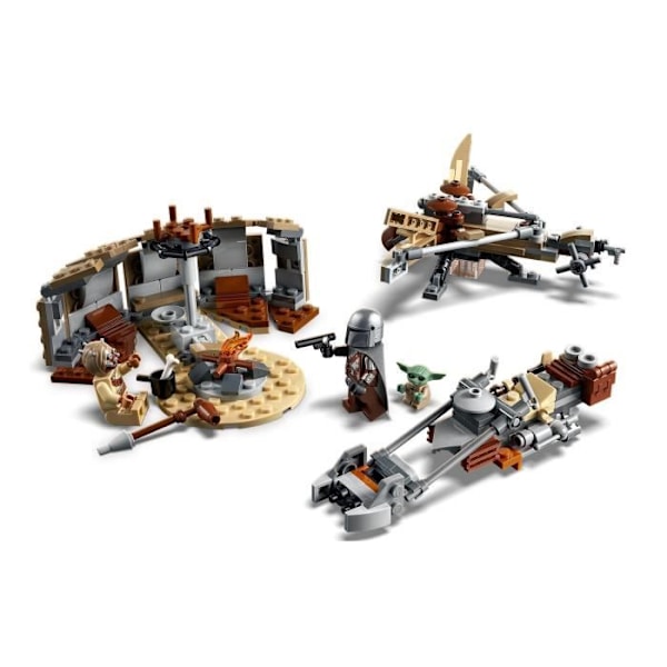 LEGO® Star Wars™ 75299 The Mandalorian Conflict at Tatooine Building setti Baby Yoda The Child -minihahmon kanssa, kausi 2