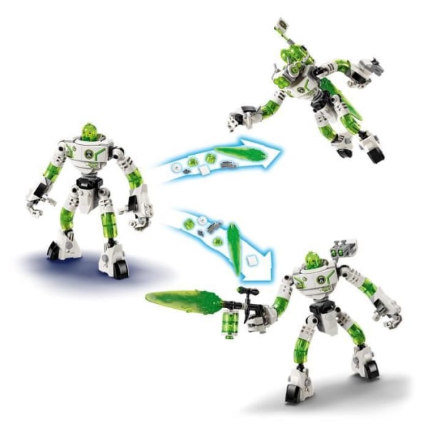LEGO® DREAMZzz 71454 Mateo og Z-Blob robotten, legetøj med stor figur og Jayden minifigurer Vit