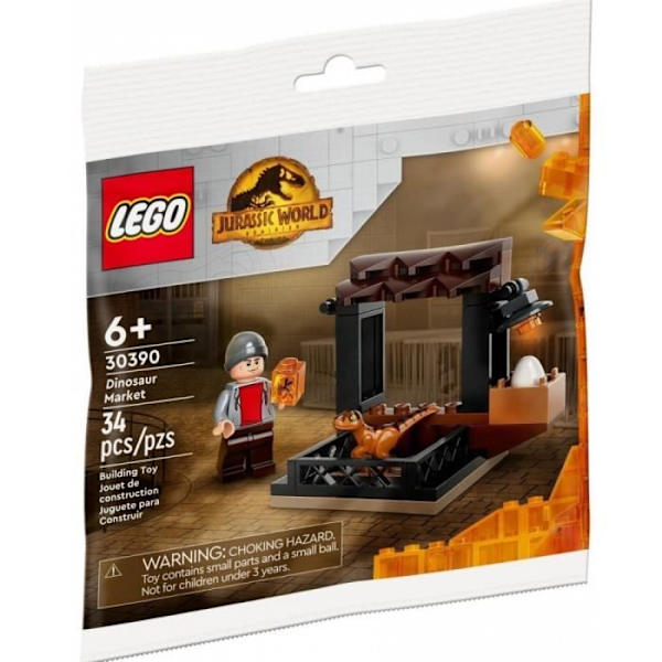 LEGO JURASSIC WORLD 30390 DINOSAURMARKED POLYTASKE