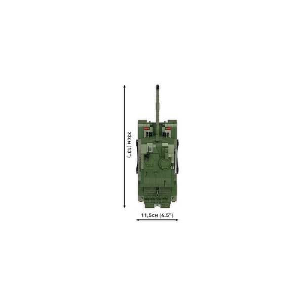 Maquette - COBI - Challenger 2 - Grøn - 550 dele - At samle selv